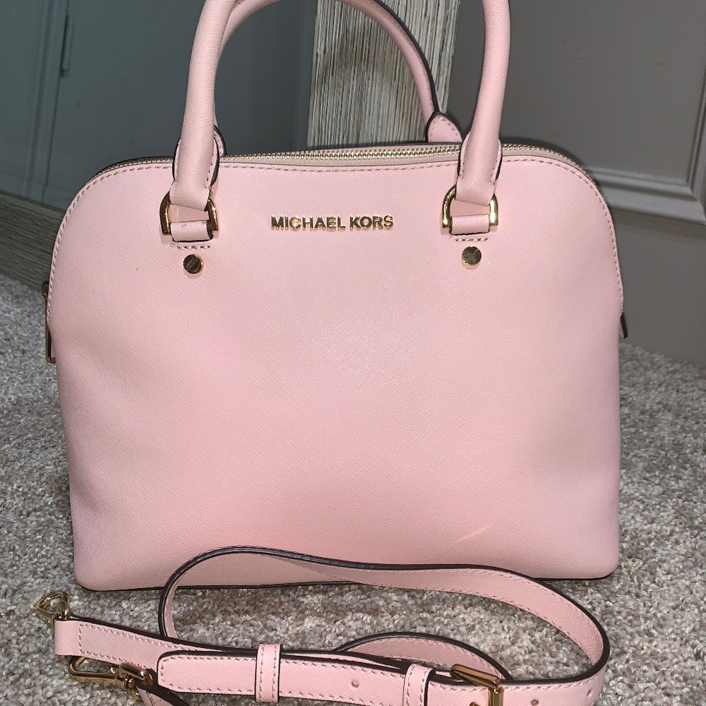 Michael Kors soft pink purse